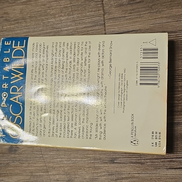 The Portable Oscar Wilde Anthology Of Writings - Picture 2 of 4